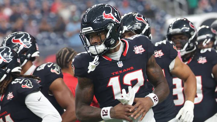 Houston Texans wide receiver Nico Collins. Houston Texans wide receiver Nico Collins.