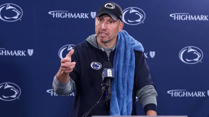 Penn State Nittany Lions head coach Matt Campbell