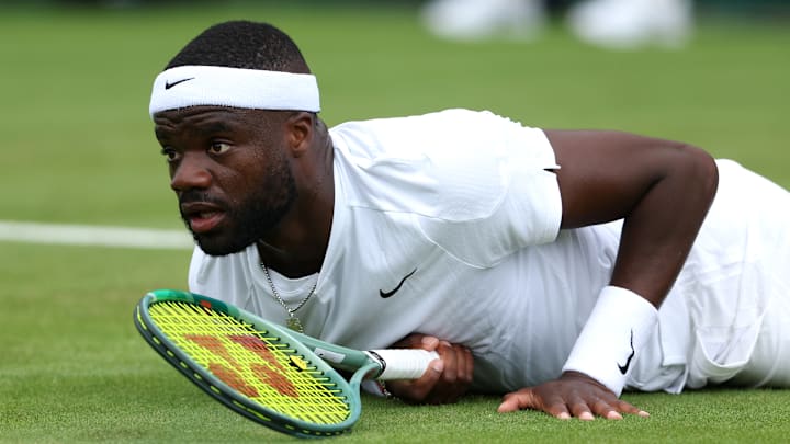 Frances Tiafoe at Wimbledon 2024