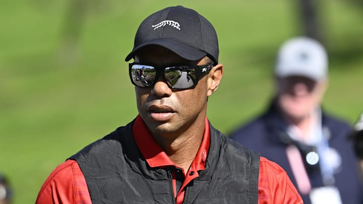 Tiger Woods joined the Genesis Invitational broadcast on CBS and spoke about his mother's death. 