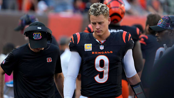 The Cincinnati Bengals quarterback Joe Burrow had his first career five-touchdown passing game against the Ravens NFL Week 5 Sunday October 6, 2024 at Payor Stadium. The Bengals lost 41-38 in overtime.