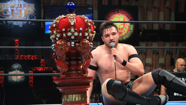 Callum Newman is the 2026 New Japan Cup winner. Callum Newman is the 2026 New Japan Cup winner.