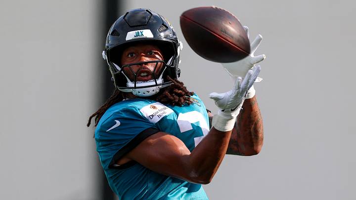 Aug 2, 2026; Jacksonville, FL, USA;Jacksonville Jaguars wide receiver Jakobi Meyers (3) participates in training camp at Miller Electric Center. Mandatory Credit: Nathan Ray Seebeck-Imagn Images Aug 2, 2026; Jacksonville, FL, USA;Jacksonville Jaguars wide receiver Jakobi Meyers (3) participates in training camp at Miller Electric Center. Mandatory Credit: Nathan Ray Seebeck-Imagn Images