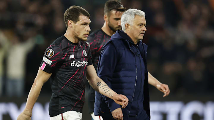 Belotti e Mourinho Belotti e Mourinho