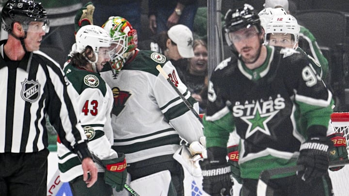 The Stars are road underdogs in Minnesota.