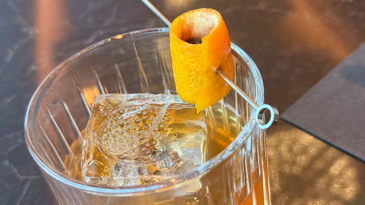 Brown Butter Old Fashioned at Geo-82