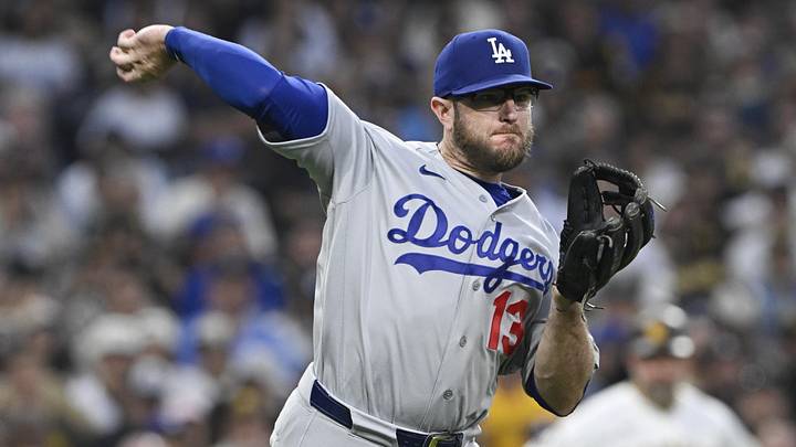 May 20, 2026; San Diego, California, USA; Los Angeles Dodgers third baseman Max Muncy (13) throws out San Diego Padres right fielder Bryce Johnson (not pictured) at first base during the seventh inning at Petco Park. Mandatory Credit: Denis Poroy-Imagn Images May 20, 2026; San Diego, California, USA; Los Angeles Dodgers third baseman Max Muncy (13) throws out San Diego Padres right fielder Bryce Johnson (not pictured) at first base during the seventh inning at Petco Park. Mandatory Credit: Denis Poroy-Imagn Images