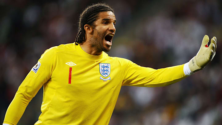 David James porteó en el Mundial del 2010 con casi 40 años de edad