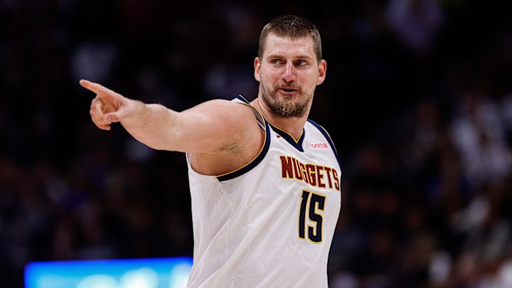 Denver Nuggets center Nikola Jokic.