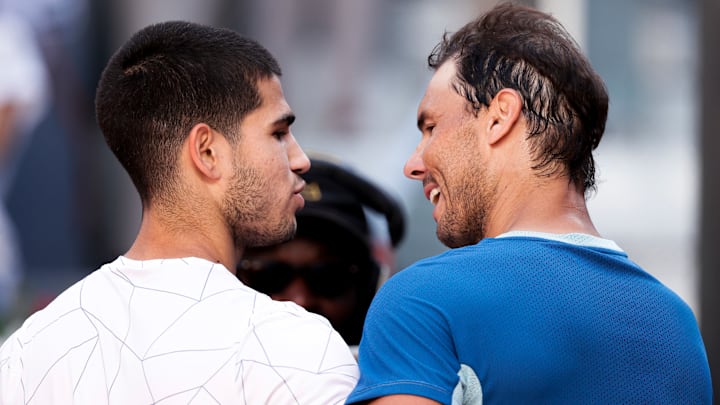 Carlos Alcaraz y Rafael Nadal  harán historia para España desde el lunes 3 de octubre