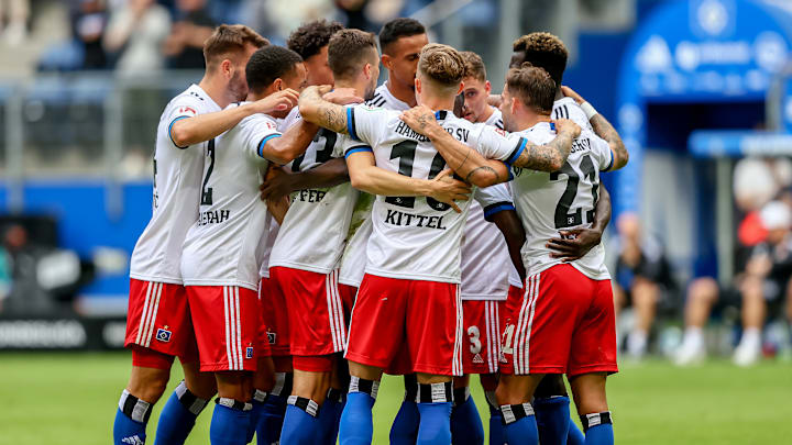 So wollen die HSV-Spieler auch morgen gegen die Fortuna jubeln
