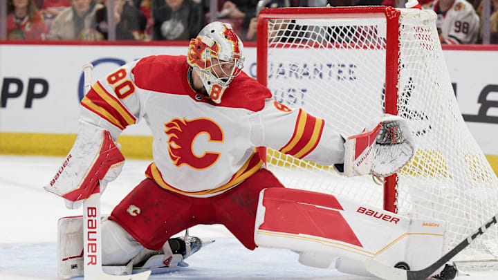 Calgary Flames v Chicago Blackhawks