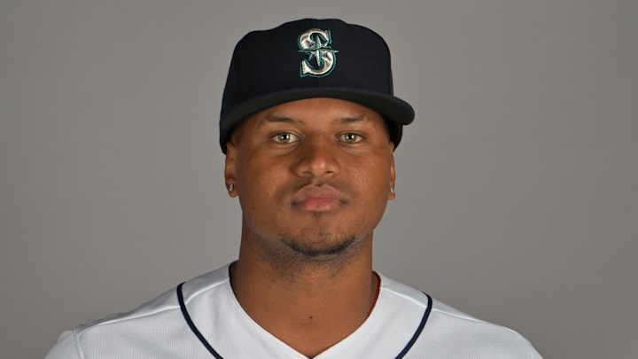 Feb 19, 2026; Peoria, AZ, USA; Seattle Mariners pitcher Robinson Ortiz (49) during spring training photo day in Peoria, AZ. Mandatory Credit: Jayne Kamin-Oncea-Imagn Images Feb 19, 2026; Peoria, AZ, USA; Seattle Mariners pitcher Robinson Ortiz (49) during spring training photo day in Peoria, AZ. Mandatory Credit: Jayne Kamin-Oncea-Imagn Images
