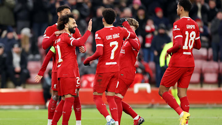 Liverpool FC v LASK: Group E - UEFA Europa League 2023/24 Liverpool FC v LASK: Group E - UEFA Europa League 2023/24