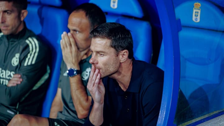 Xabi Alonso (Real Madrid) seen in action during LaLiga EA... Xabi Alonso (Real Madrid) seen in action during LaLiga EA...