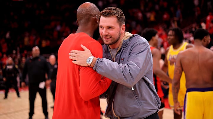 Luka Doncic lleva más de un mes lesionado