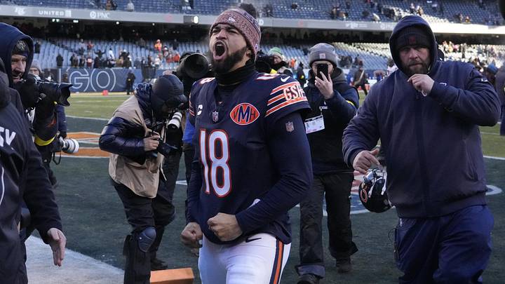 Chicago Bears quarterback Caleb Williams.