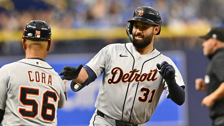 Detroit Tigers outfielder Riley Green Detroit Tigers outfielder Riley Green
