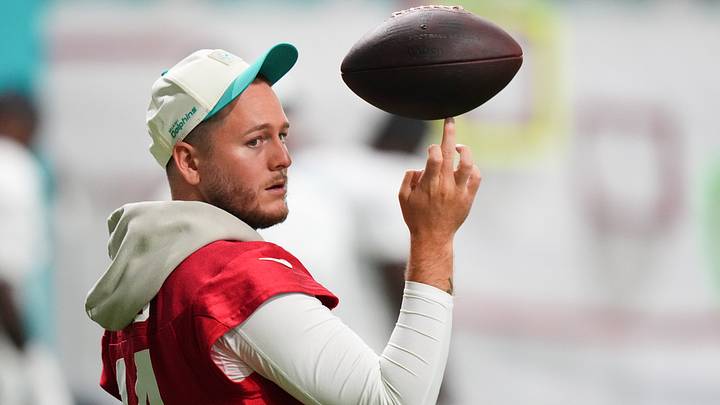 Miami Dolphins quarterback Quinn Ewers Miami Dolphins quarterback Quinn Ewers