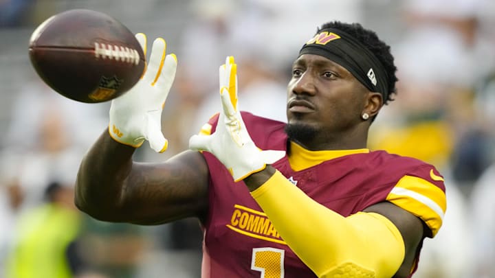 Washington Commanders wide receiver Deebo Samuel Sr. Washington Commanders wide receiver Deebo Samuel Sr.