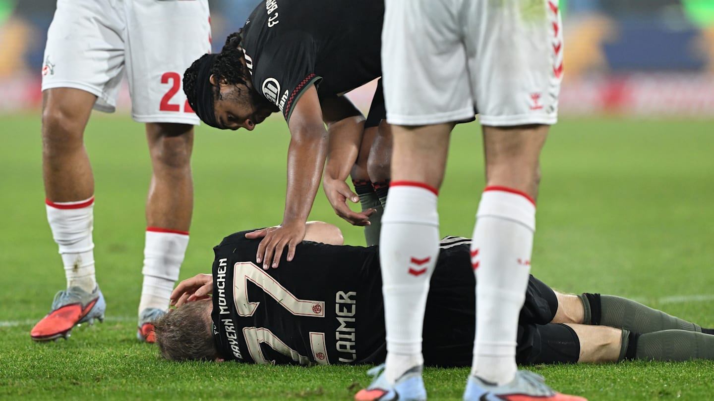 Bayern Munich depleted at right-back following Konrad Laimer's injury