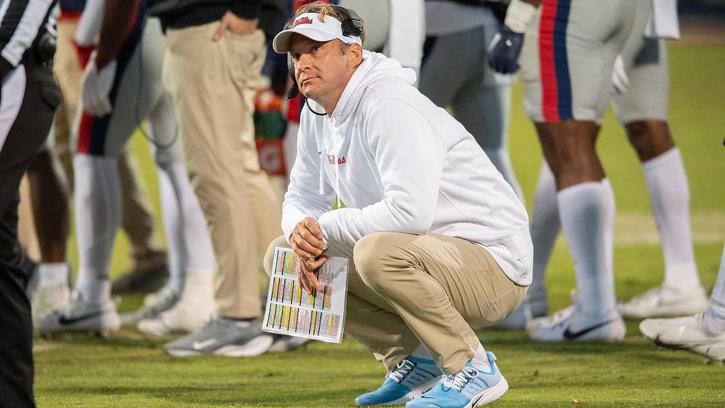 Hw Lettering Lane Kiffin Ripped by Fans Over What He Wrote in Goodbye Letter to Ole Miss
