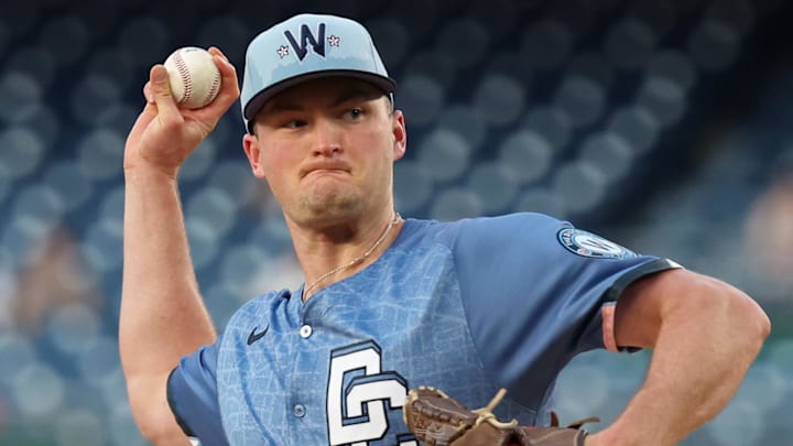 Brad Lord of the Washington Nationals Brad Lord of the Washington Nationals