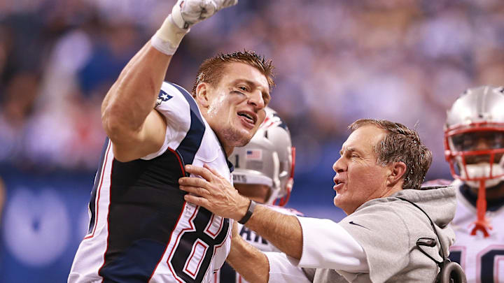 Rob Gronkowski called Bill Belichick’s Hall of Fame snub “ridiculous.”