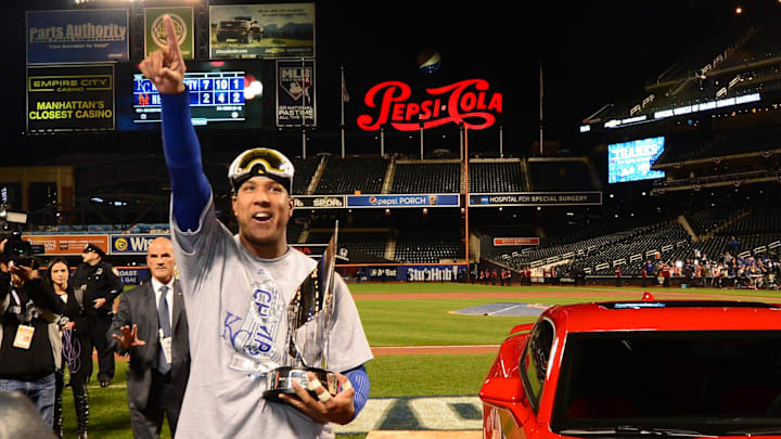 Cuando Kansas City Royals fue campeón de la Serie Mundial 2015 tuvo como MVP al catcher Salvador Perez 