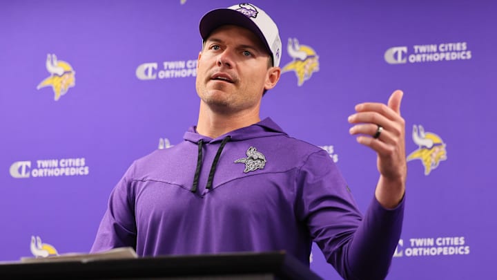 Minnesota Vikings head coach Kevin O'Connell