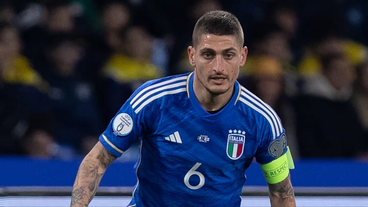 Marco Verratti con la selección italiana Marco Verratti con la selección italiana