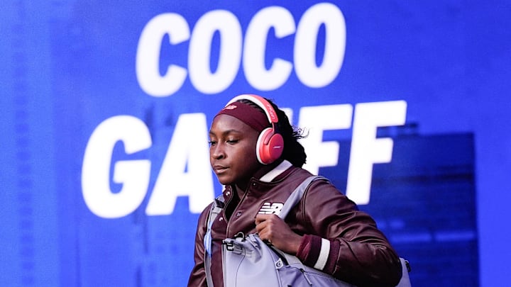 Coco Gauff debuted a custom New Balance kit in her first-round match at the 2025 US Open.