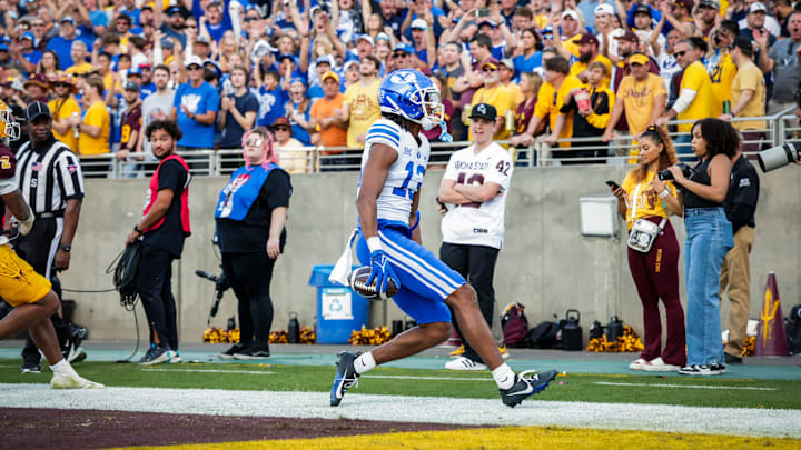 BYU wide receiver Jojo Phillips against Arizona State BYU wide receiver Jojo Phillips against Arizona State