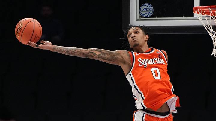 A national expert says that Syracuse basketball forward Sadiq White Jr. is poised to have a big sophomore campaign. A national expert says that Syracuse basketball forward Sadiq White Jr. is poised to have a big sophomore campaign.
