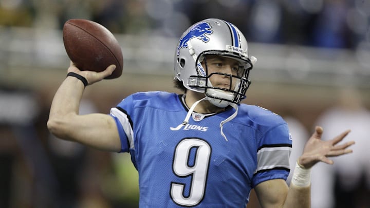 Former Detroit Lions QB Matthew Stafford.
