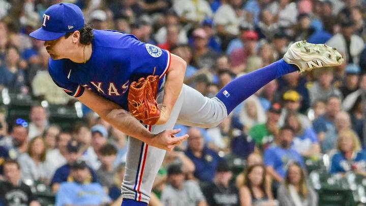 Texas Rangers starting pitcher Cal Quantrill. Credit: Benny Sieu-Imagn Images Texas Rangers starting pitcher Cal Quantrill. Credit: Benny Sieu-Imagn Images