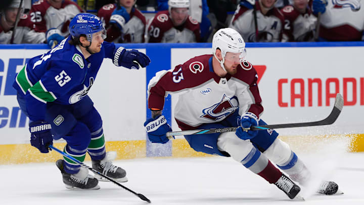 Colorado Avalanche v Vancouver Canucks
