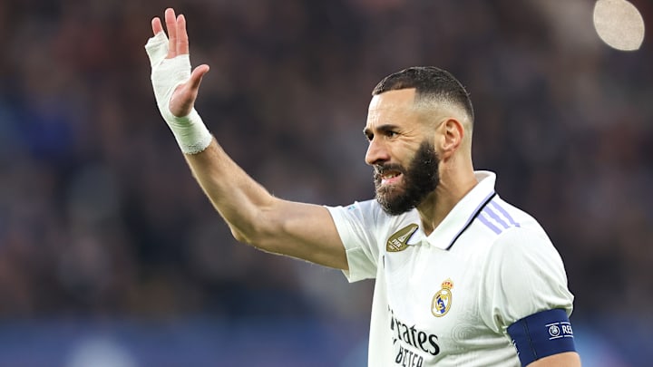 Karim Benzema, pas à 100%.