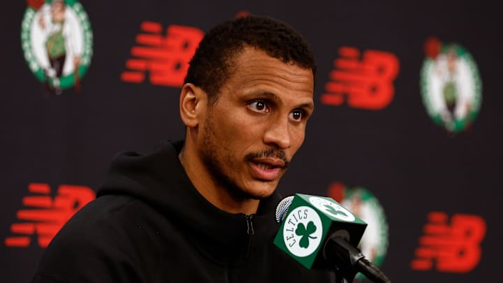 Boston Celtics Media Day, Joe Mazzulla.