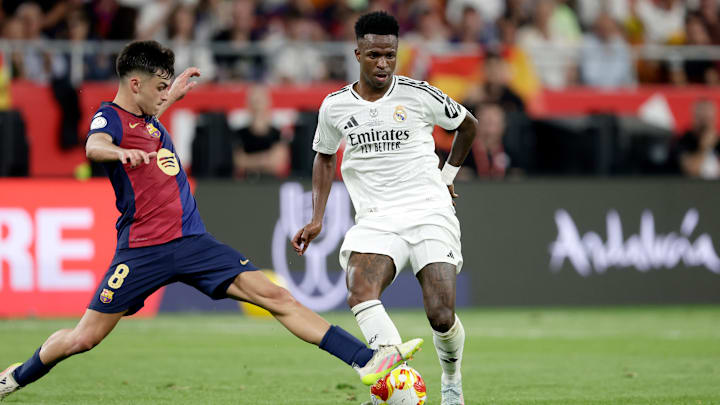 Vini passou em branco no último El Clásico pela Copa do Rei