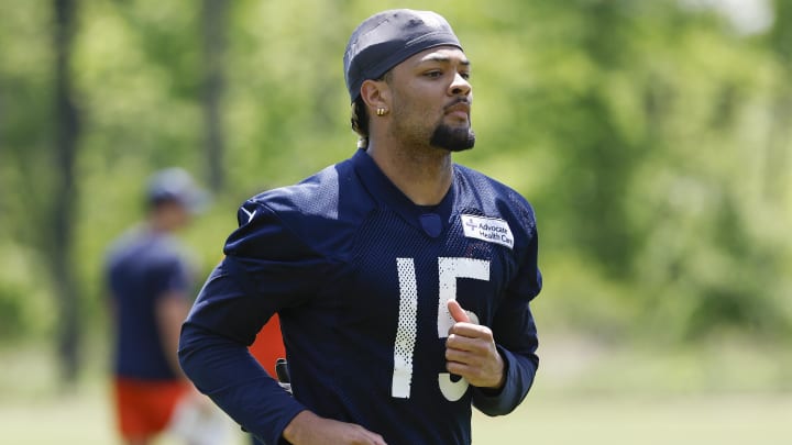 Rome Odunze's route running, speed and ability to learn quickly has impressed coaches as well as offensive and defensive teammates. Rome Odunze's route running, speed and ability to learn quickly has impressed coaches as well as offensive and defensive teammates.