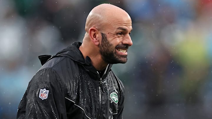 NY Jets head coach Robert Saleh