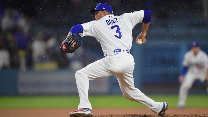 Los Angeles Dodgers closer Edwin Diaz.