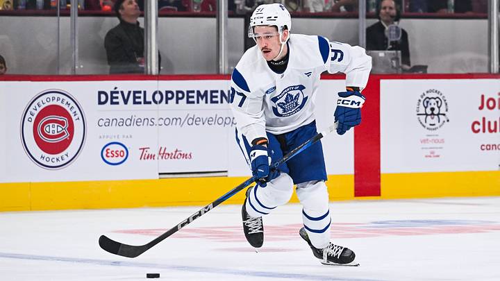 NHL: SEP 14 Preseason Prospect showdown Maple Leafs at Canadiens