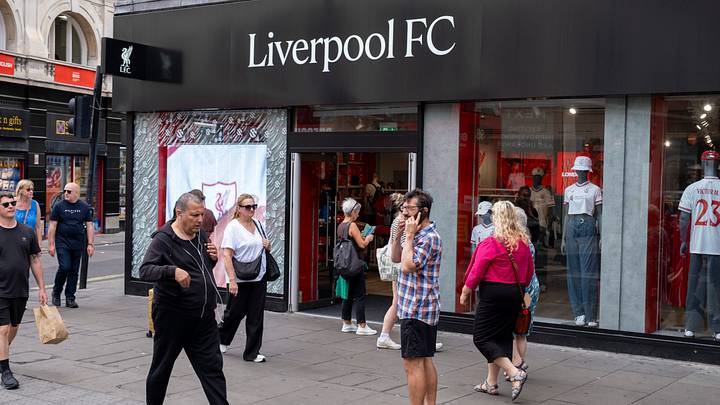 Shop Front For Football Brand Liverpool FC
