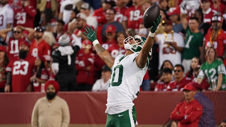 New York Jets wide receiver Allen Lazard.