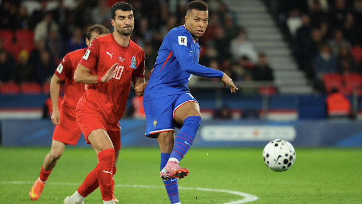 Azerbaijão x França se enfrentam pelas Eliminatórias Europeias da Copa do Mundo 2026