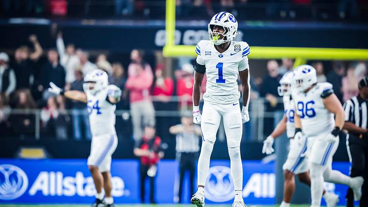 BYU CB Tre Alexander against Texas Tech in the Big 12 championship