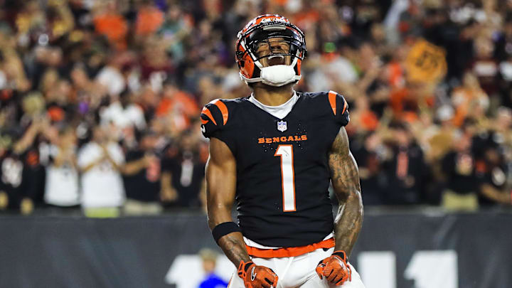 Chase had two big touchdowns on "Monday Night Football."