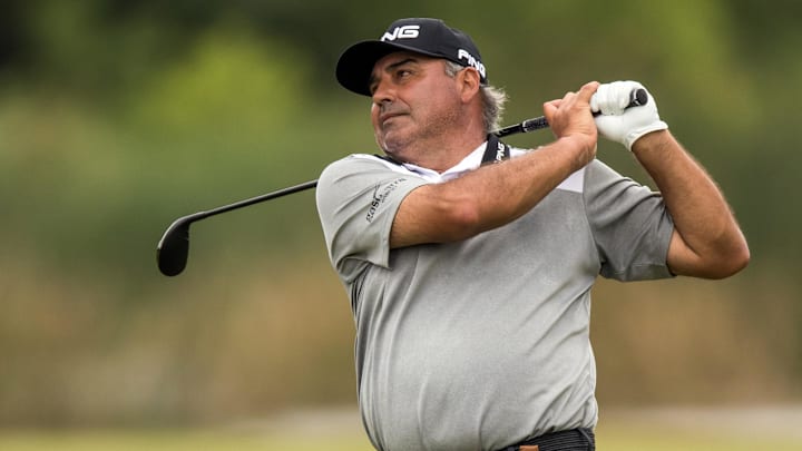Angel Cabrera won on the PGA Tour Champions after serving over two years in prison. 